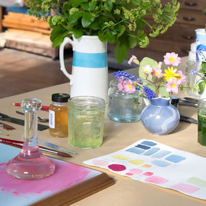 New workshop: Making paints with plants